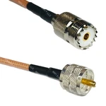 RG400 SO239 Uhf Female To PL259 Coaxial Rf Cable Usa-ship Lot. Fixed Price $57.38.