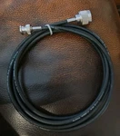 Alpha Wire Jumper Coaxcable 9223 RG223/U Male "n" To Bnc 6 Foot. Fixed Price $26.50.