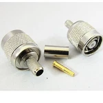1X Rp Tnc Plug Female Pin Coax Connector Straight Crimp For RG58 RG142. Fixed Price $8.61.