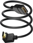 Saisn Hdmi Extension Cable Up Angle 1.5 Feet 4K Extender Male To F.... Fixed Price $10.26.
