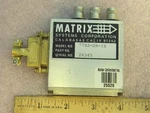 Matrix Systems 7702-DR-IS Rf Transmission Switch 0-300MHZ 28VDC 5985-00-603-5592. Fixed Price $24.47.