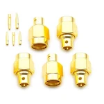 5PCS RG402 Connector Gold-plated Brass Solder-type Sma Male. Fixed Price $8.95.