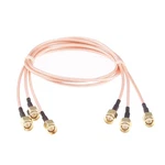 3PCS Rf Coaxial Sma Male To Antenna Extender Cable Adapter Jump.... Fixed Price $13.63.