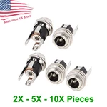 Dc Power Supply Metal Jack Socket Female Panel Mount Connector 5.5 X 2.1MM. Fixed Price $8.49.