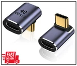 Areme 90 Degree Usb-c To Female Adapter, 2 Pack Right Angle 100W Type-c. Fixed Price $8.90.