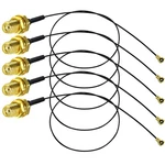 Tuolnk Sma To Ipx Coaxial Cable Female Jack Bulkhead Ufl 12INCH, Black. Fixed Price $13.05.