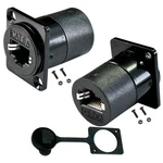 Penglin 2PCS CAT6A RJ45 Shielded Panel Mount Connector,d-type Socket Fem.... Fixed Price $25.91.