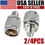 PL-259 Mini-uhf Female Rf Ham Radio Antenna Coax Adapter Connector. Fixed Price $13.99.
