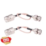 Rfaha Bnc To Uhf Female Adapter Cable RG316 6". Fixed Price $20.00.