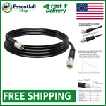 10FT Braided RG8X Coaxial Cable - Superior Connection For Jeep Cb Installations. Fixed Price $16.19.