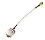 Rf Coaxial Cable Assembly Sma To N Female Bulkhead 6''. Fixed Price $11.71.