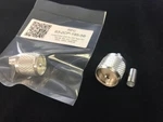 10 Silver Teflon PL-259 Connectors Double Crimp RG-58 RG-141 LMR-195. Fixed Price $29.00.