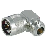1PK L-com AXA-NMNF90 Coaxial Adapter, Adp, N-male To N-female, Right Angel,. Fixed Price $35.06.