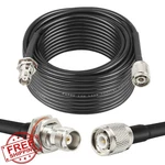 Mookeerf RG58 Tnc 50FT Coax Cable, To Female Bulkhead. Fixed Price $103.99.