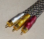 New 6 Ft Premium Steren 3-RCA Male To Heavy Duty Audio Video A/v Cable. Fixed Price $14.95.