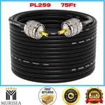 RG58 Coaxial Cable 75FT,UHF PL259 Male To 50 Ohm Low Loss. Fixed Price $32.99.