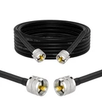 Superbat Uhf PL259 Male To RG8X Coaxial Cable 10FT. Fixed Price $21.58.