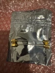(2) Crystek Microwave 12 Ghz Hand Formable .086 Coax Cables CCSMA-MM-086-3. Fixed Price $18.95.