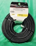 ***monster Just Hook It Up RG6 Quad Coaxial 100-FOOT Cable (140028-00) New***. Fixed Price $29.95.