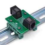 6P6C Pass-through Breakout Board Rail Mount ST-RJ11-PASS-R-DIN. Fixed Price $15.99.