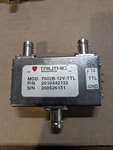 Trilithic 7002B-12V-TTL 2010442133 Two-way Rf Switch Pulled From Lab Ate. Fixed Price $18.00.