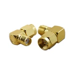 SMA-2599, Pan Pacififc To Female Right Angle Adapter. Fixed Price $6.59.