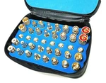 Universal Rf Coax Adapter Kit Gold Plated 40PCS Mini-uhf Bnc Tnc Sma Rca. Fixed Price $249.00.