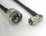 Mini Uhf Male Angle To PL259 Pick Length ACI195 Coax Cable 50OHM Us Lot. Fixed Price $72.99.