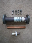 Dielectric 1 5/8" Eia Flange 8.27" Long Pressurized Line Section With 4 Bolts. Fixed Price $260.00.