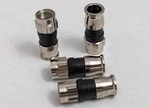 95 Ppc EX59PLUS Cable Connectors RG59 Compression Hd Coaxial Fittings. Fixed Price $24.98.
