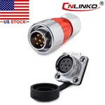 Pin Power Signal Connector Plug &female Socket Waterproof IP67 Metal Case. Fixed Price $28.36.