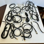 Lot 20 Coaxial Cables Various Lengths & Brands RG59 Digicon DS6Q.11 Tandy Wire. Fixed Price $24.99.