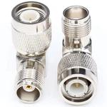 2 Pack Right Angle Tnc To Female Adapter Rf 90 Degree Type Coax. Fixed Price $24.25.