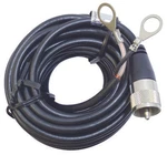 Marmat PL12X 12' RG58AU Single Lead Coax Cable With Molded PL259 And Lug Con. Fixed Price $16.56.