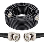 Mookeerf RG8X Bnc Male To Coaxial Cable Ohm 50FT, Black. Fixed Price $58.54.