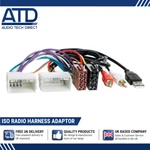 Iso Radio Adaptor For Hyundai H1 Iload Imax IX20 Harness Usb Aux Retention Cable. Fixed Price $66.62.