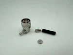 One Pack Tnc Right Angle Male Crimp Type Rf/rg Connectors For RG223/RG400/RG142. Fixed Price $13.90.