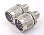 2PCS Rf Connector Adapter Tnc Female Teflon Insulation Gold Pin. Fixed Price $10.95.