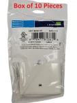 Leviton 80781-W White Coaxial Cable Wall Plate F-type Catv Video Jack. Fixed Price $16.98.