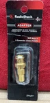 Radio Shack Adapter Bnc Connector Coax Female New 278-277 Goldseries. Fixed Price $7.80.