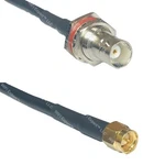 LMR240UF Bnc Female Bulkhead To Sma Coax Rf Cable Usa-ship Lot. Fixed Price $74.28.