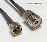 RG8X Mini Uhf Female Motorola Coax Rf Cable Usa Fast Ship Lot. Fixed Price $12.99.