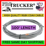 Pro Trucker RG8X 100FT Cb Radio Coax Cable Mini For Ham Antennas Mobile Base. Fixed Price $69.95.