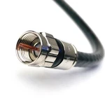 Tri-shield Made In The Usa 75 Ohm Ul Etl Coaxial RG-6 Jumper Cable F-connectors. Fixed Price $13.75.