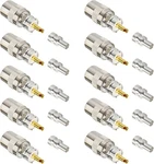 Best Xrds -rf PL-259 Uhf Male Solder Connector Kit With UG-176 Reducers, Nickel. Fixed Price $36.04.