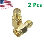 2PCS Sma Female Jack Plug Straight Rf Coaxial Adapter Connectors 2X. Fixed Price $7.89.