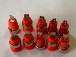 Lot Of Pomona 72913-2 Panel Mount IEC61010 4MM (0.16INCH) Jack. Fixed Price $45.00.