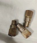 Lot Of Three Vintage Nos CQA-49195 PL-259-A Coax Cable Connectors. Fixed Price $19.00.