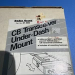 Vintage Radio Shack Cb Transceiver Mounting Kit Under Dash Bracket. Fixed Price $19.95.