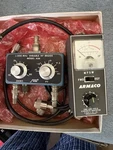 Armaco Swr & Field Strength Indic. RG-58 W/cable AF56 Brig Unit 1-500MHZ As Is. Fixed Price $28.48.